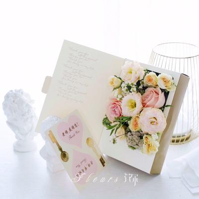 China Wholesale like a reused teacher's day flower box gift box fresh dry book JAYWOOD materials for sale