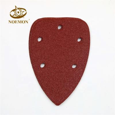 China 120Pcs High Capacity Sandpaper Cut Off Sanding Covers Sander Grinder Pads Hook and Loop Paper Discs Assorted 60/80/120/240 Grit Dust for sale