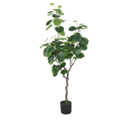 China Artificial Silk Tree Minimalist Wholesale Decor Plant Panel Fence Tree Bonsai Plants Planta For Home Decor for sale