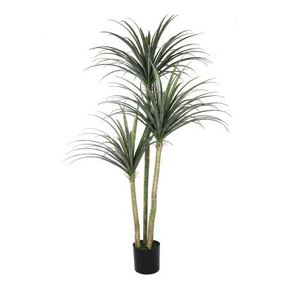 China Artificial Plants Sisal Planta Sisal Dracaena Green Home Flower Tree Wedding Party Minimalist Artificial Decor Plant for Home Decor for sale