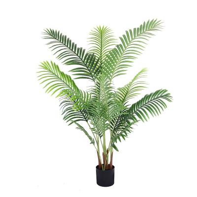 China Wholesale Minimalist Material Artificial Real Touch Indoor Cherry Blossoms Palm Plant Potted Arches For Home Decor 160cm for sale