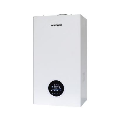 China Hotel 24kw Heating And Hot Water Function Combi Wall Hung Gas Boiler for sale