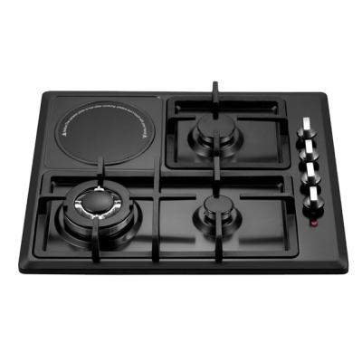 China High efficiency hot-selling China manufacturer stainless steel 4 burner built in gas cooker for sale