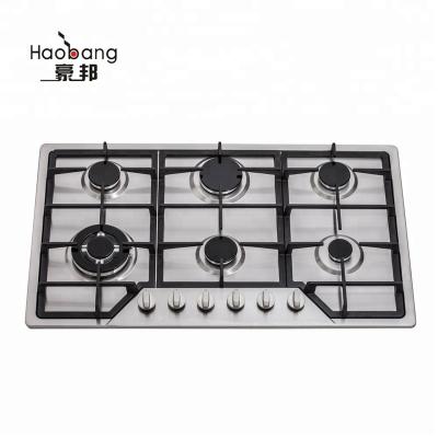 China JH5101 5 Stainless Steel Ceramic/Glass Built-in Burners Cooking Kitchen Range, Cooker/Gas Stove/Oven Units with Tempered Glass for sale