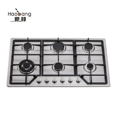 China JH-5207 Household, Professional OEM 6 Burners Gas Cooktop, 6 Burner Induction Cooker for sale