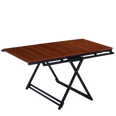 China hot sale multifunctional wooden foldable folding table home use wooden folding table for sale