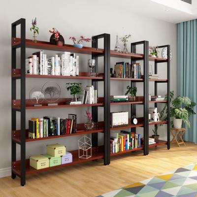 China (Other) Adjustable Wooden Cabinet Bookcase Furniture Shelf Bookcase Stretch Book Shelves Supermarket Shelves Warehouse Shelves for sale