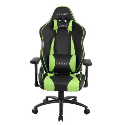 China (Size)Adjustable Leather Gaming Office Chair Comfortable Computer Racing Chair For Gamer With Adjustable Armrest for sale