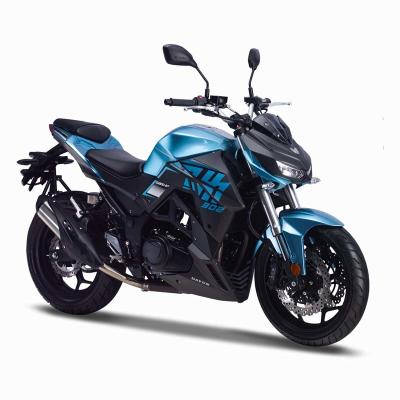 China DAYUN 300cc two cylinder, four stroke cylinder, water cooled 2060mm*760mm*1150mm street motorcycle for sale