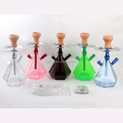 China Hot Sale Excellent Quality New Design Diamond Acrylic Smoking Shisha for sale