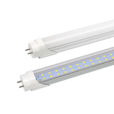 China Desktop T8 led tube 4000k 5000k 6000k daylight v shape led cooler light 8ft led tube light with dual line LED for sale