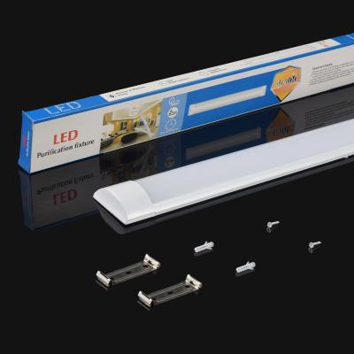 China Aluminum High Brightness 2ft3ft 4ft 5ft 8ft led linear light fixture/led tri-proof light/flat ceiling led batten tube light for sale