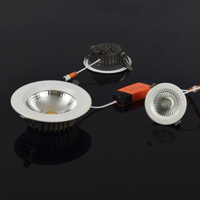 China 3 Year Warranty Modern SMD COB Led Downlight Low Power Aluminum 7 Watt 8w 20watt Cob 3w Led Downlight With 105mm Cut Out for sale