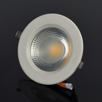 China Modern factory indoorled LED spot downlights COB recessed aluminum housing trimless downlight 7W 15W 30W 2.5inch 5inch 6inch for sale