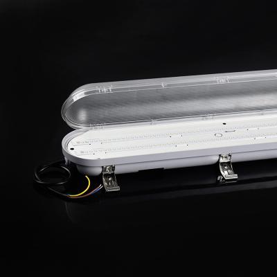 China warehouse competitive price ip65 led linear light 120cm 150cm 10w-50w warehouse led tri proof lighting with 3 years warranty for sale