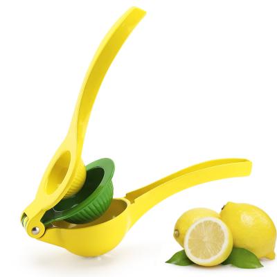 China Viable Professional Kitchen Tool Hand Fruit Citrus Squeezer Metal Lemon Lime Squeezer Manual Squeezer for sale