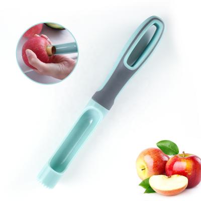 China Safe Kitchen Gadgets Durable Tool ABS Plastic Dishwasher Pear Hollow Puncher For Home for sale