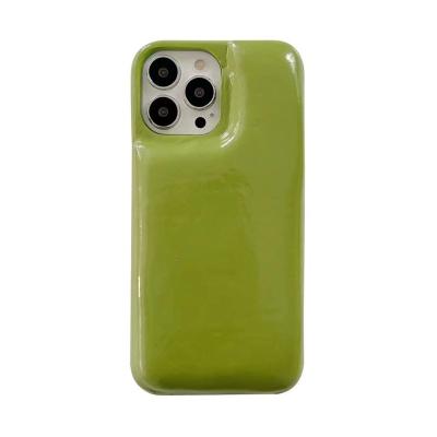 China Wholesale Shockproof 3D PU Leather Sponge Down Jacket Stripper Phone Case Back Cover For iphone 14 13 12 11 pro max for sale