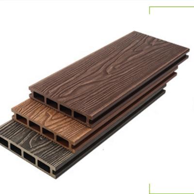 China Modern factory with most competitive price high quality exterior composite decking panel for garden use for sale