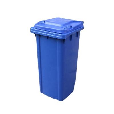 China Hot sale viable 120 liter wheelie bin with wheels factory price outdoor plastic bin for sale