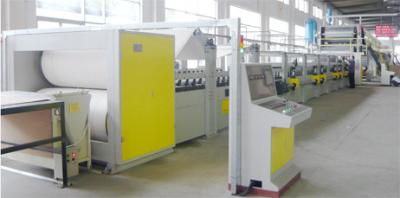 China volledige automatische printting inlassende karton/flexo printter slotter Te koop