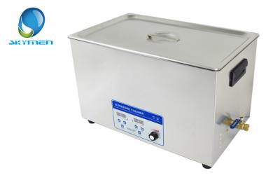 China limpiador ultrasónico grande de 30L Benchtop, equipo industrial de la limpieza ultrasónica en venta