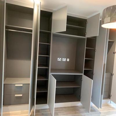 China Adjustable (Height) Clothes Storage Cabinet Home Walk Closet Shelf Organization Custom Closets Online for sale