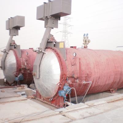 China Machinery Repair Shops Large Capacity 26m 31m 38m Autoclave For AAC Blocks for sale