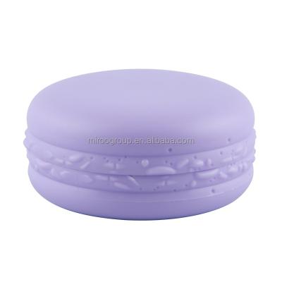 China 10g Portable PP Colored Macaron Cosmetics Shape Cream Jar For Lip Balm / Cosmetic Container Glaze Packaging for sale