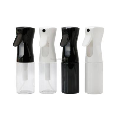 China Suitable For Cosmetic Packaging Spray Bottle Hairdresser 200ml 300ml Plastic Continuous Refillable Empty Spray Bottle Hairdresser 200ml 300ml for sale