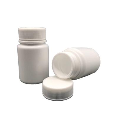 China 100PCS 30cc 30ml 30g Medicine Small Opaque HDPE White Plastic Pill Bottle,Plastic Medicine Pill Container For Capsules,Vitamin,Tablets for sale