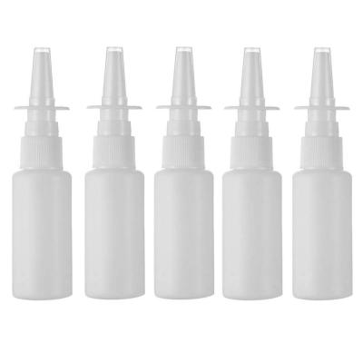 China Medicine Liquid Bottle IMIROOTREE 10ml -60ml Empty Plastic Refillable Nasal Spray Bottles Fine Mist Sprayers Atomizers Water Container for sale