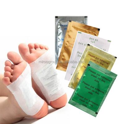 China Dispel Toxin & moisture health care product! Original Factory Gold Foot Patch Detox Patch Relax Detox Foot Patch With Free Adhesive Plaster (OEM Available) for sale