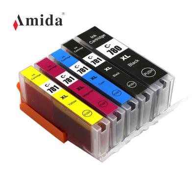 China Amida 780 781 Premium Ink Cartridge COMPATIBLE Color Compatible For PIXMA TS707/TR8570/TS8170/TS8270/TS9170 Printer for sale