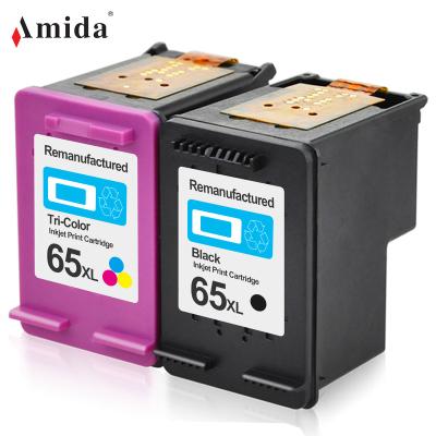 China Amida 65XL 65 Ink Cartridge Re-manufactured Compatible Re-manufactured For Deskjet ENVIE AMP Printer 65 Ink for sale