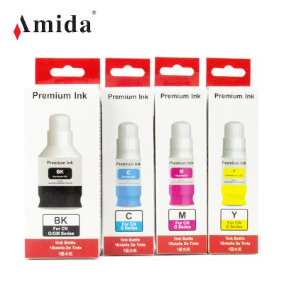 China Environmental Friendly Amida Refill Compatible Dye Ink GI-890 190 290 390 490 590 690 790 For CANON G-series Printer for sale