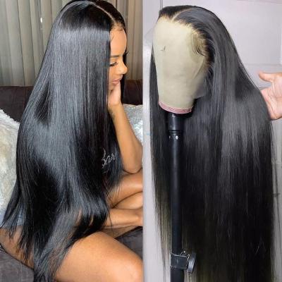 China Other Wig 150% Virgin Hair 5x5 Closure 5x5 Lace Front Wig Transparent Peruvian Human Hair Lace Front Wig for sale