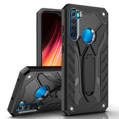 China Hot Selling Fashion ZHIKE Hybrid Shockproof 2 Goods In 1 Cell Phone Case For Redmi Note 8 for sale