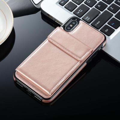 China Fashion Zhike Fundas Para Celulares Leather Case For iPhone X For iPhone Wallet Case For iPhone 7 Phone Case for sale