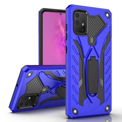 China ZHIKE Fashion New Arrivals Premium Shockproof Phone Case For Phone Back Cover For Samsung Galaxy A71-Blue for sale