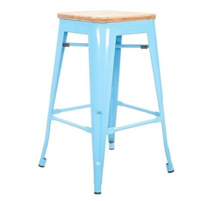 China Modern Metal Iron Seats With High Back Bar Stools Metal Bar Chairs Industrial Metal Retro Dining Chairs for sale