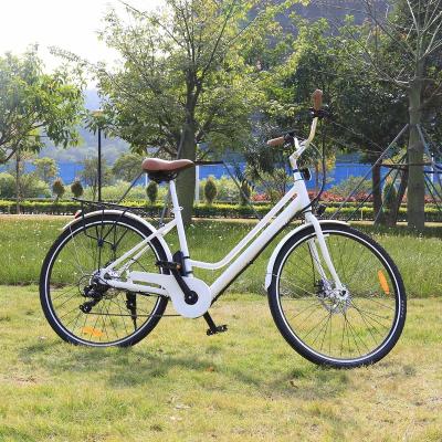 China Aluminum alloy 36V350W battery city lady cheap china electric bicycle for sale