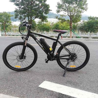 China Factory price ebike A6AB26 mountain lithium battery electric bike steel electric bicycle for adult 48v 500W 750W motor e bike for sale