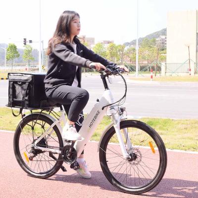 China New city standard A5AH26 48v electric bike 750 watt 26inch electric cargo bike fashion family electric cargo bikes for sale