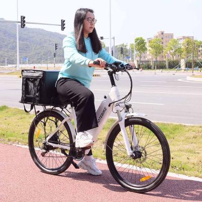 China Standard cheap electric bike 26 inch A5AH26 sports ebike long range cargo electric bicycle 10ah 13ah battery electric bike for sale