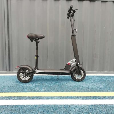 China Unisex Electric Scooter With One Seat S4 48V Folding Electric Scooter 10inch 500W Electric Scooter 10inch Wheel for sale