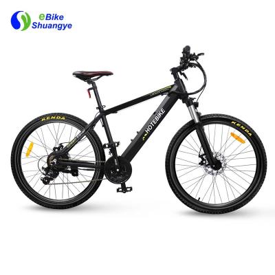 China Aluminum alloy electric bicycle 26 inch mountain bike with 350W motor for AC 36V 10AH hid battery in stock for sale