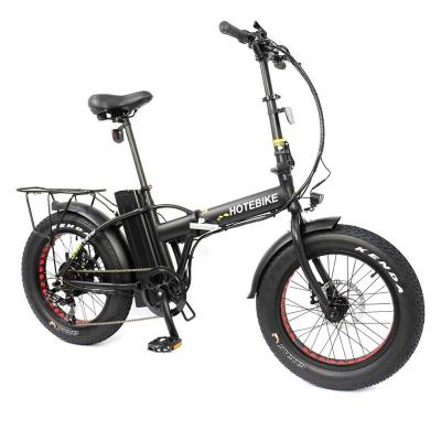 China CE EN15194 Aluminum Alloy Folding Fat Tire Electric Bike for sale