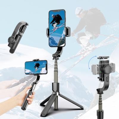 China Flexible Motorized Photography Anti-shake Mobile Phone Wireless Remote Stabilizer Selfie Stick Tripod Shooting Holder 3388 for Go pro for sale