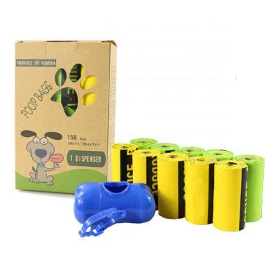 China 2022 Sustainable Heavy Duty Custom Biodegradable Dog Poop Bag Strong Pe Pet Waste Bag for sale